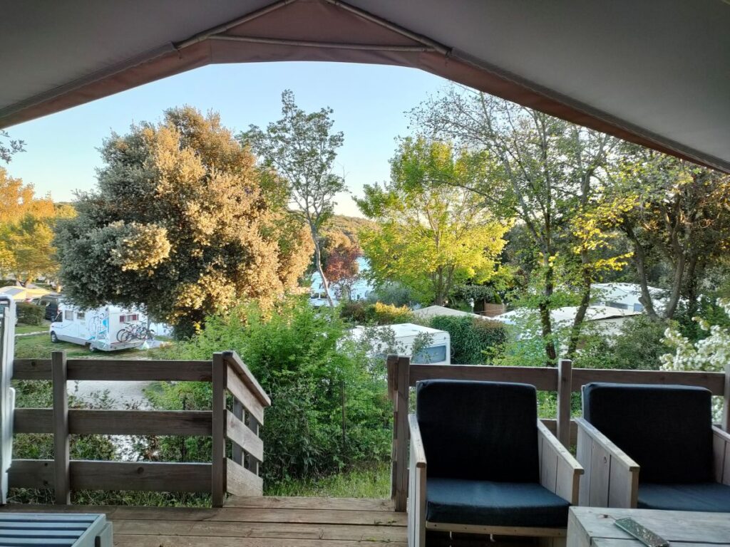glamping tent