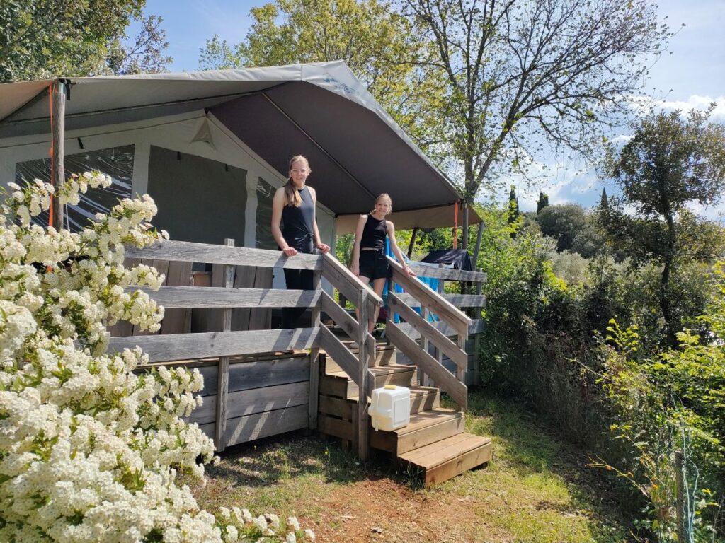 glamping tent
